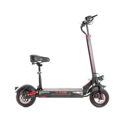 Електросамокат Crosser T4 TURBO Air 10" (16Ah) + сидіння Crosser 108 фото