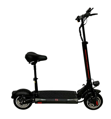 Електросамокат Crosser T4 Air 10" (12,5 Ah) + сидіння Crosser 111 фото