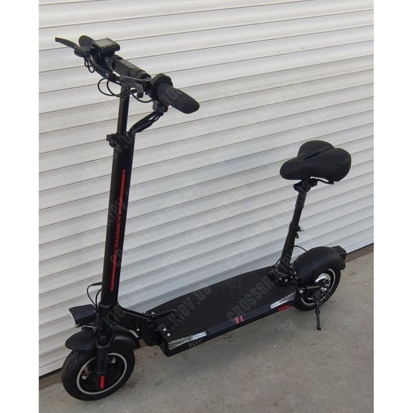 Електросамокат Crosser T4 Air 10" (12,5 Ah) + сидіння Crosser 111 фото